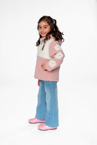 Reversible Mid-Season Jacket Pale Pink - J20W69_1J087