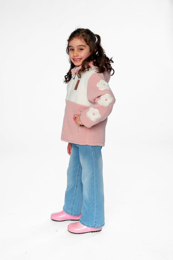 Reversible Mid-Season Jacket Pale Pink - J20W69_1J087