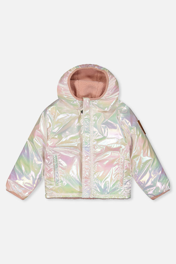 Reversible Mid-Season Jacket Pale Pink - J20W69_1J087