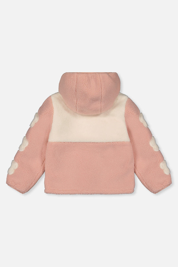 Reversible Mid-Season Jacket Pale Pink - J20W69_1J087