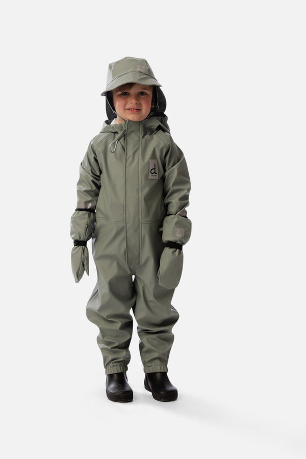 Regenoverall Salbeigrün