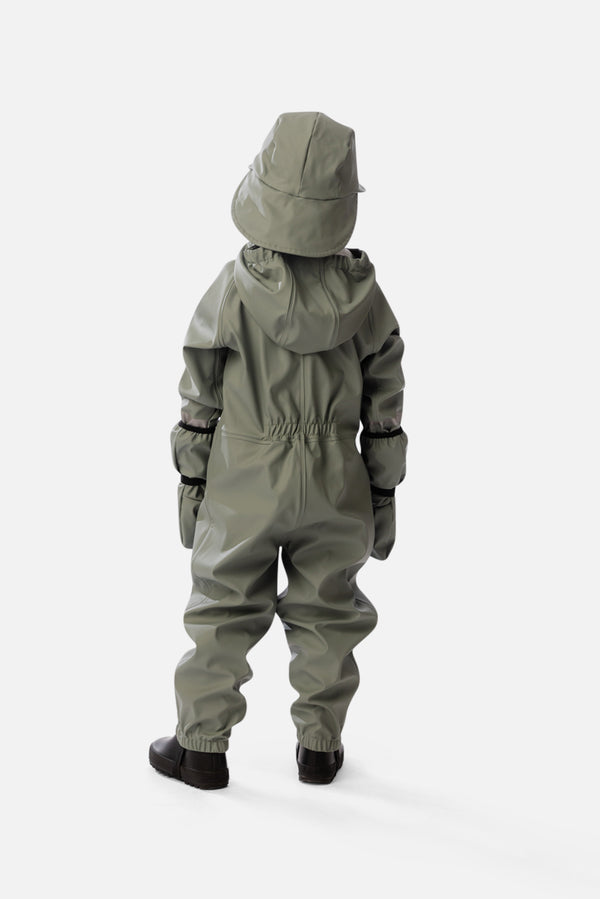 Regenoverall Salbeigrün