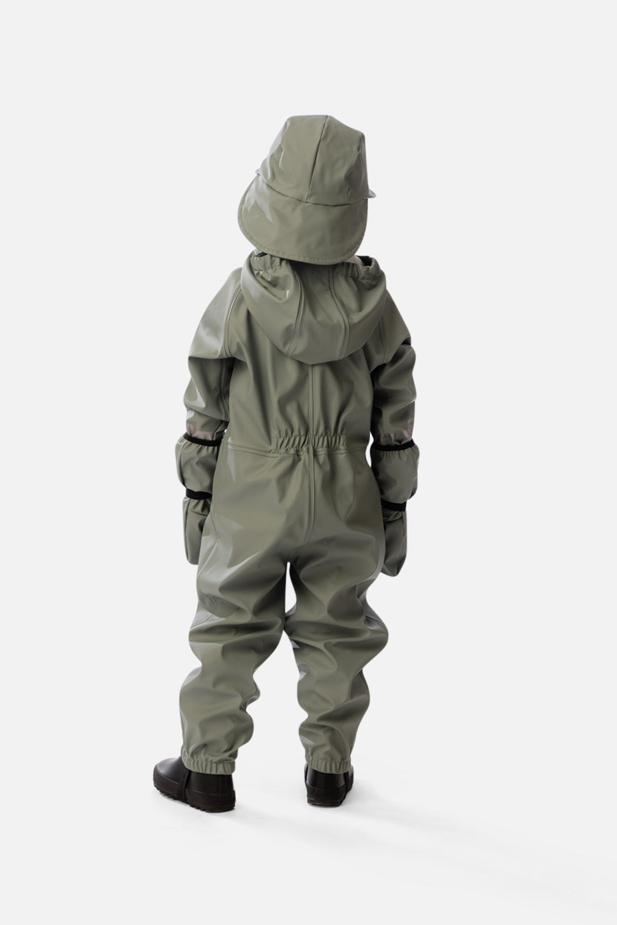 Regenoverall Salbeigrün
