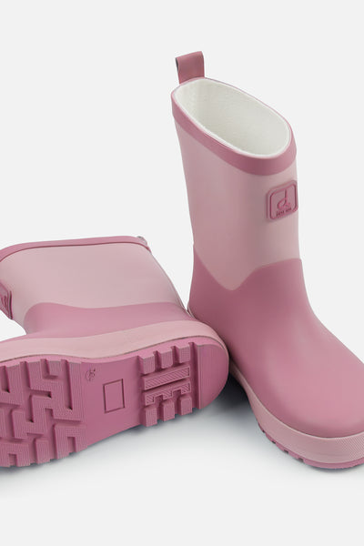 Bottes de pluie rose