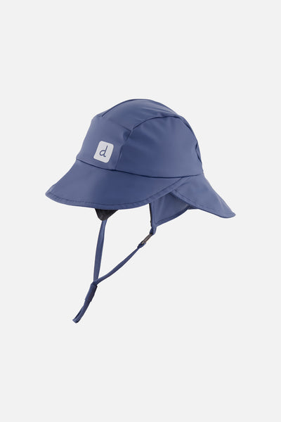 Chapeau de pluie bleu foncé pour bébé