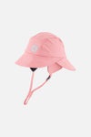 Chapeau de pluie rose pour bébé