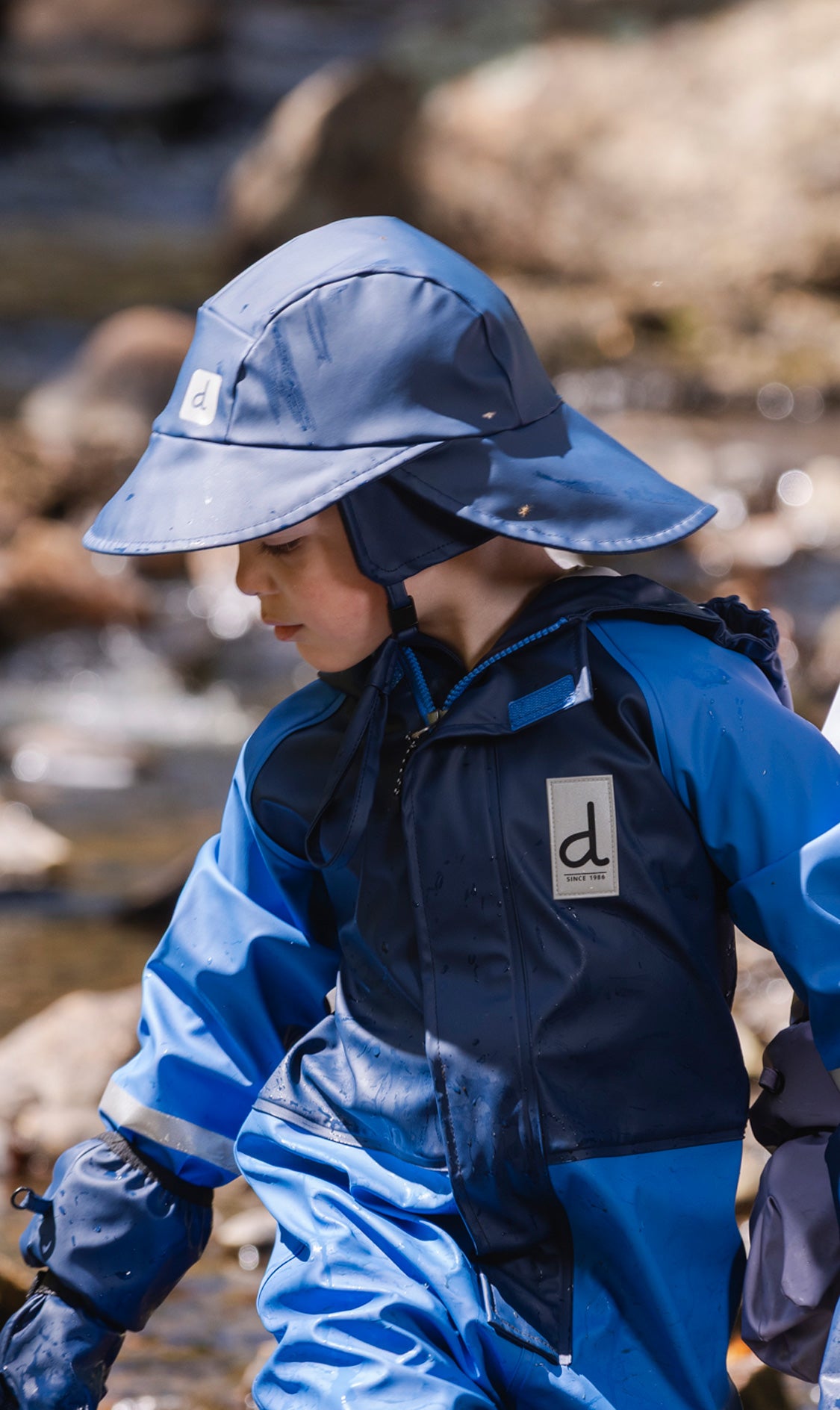 Rain Hat Dark Blue