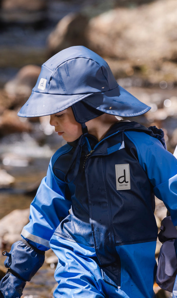 Rain Hat Dark Blue
