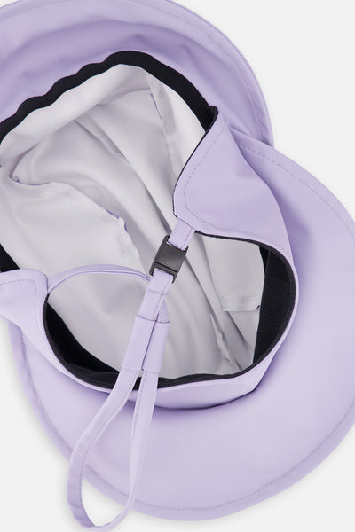 Chapeau de pluie mauve
