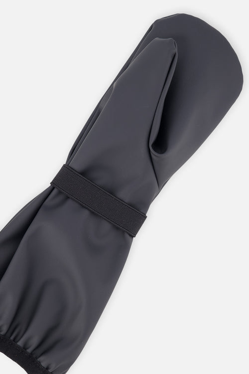 Schwarze Regenhandschuhe für Babys