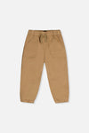 Stretch Canvas Jogger Pants Beige - J20YB20_01720