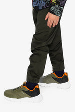 Stretch Canvas Jogger Pants Very Dark Green - J20YB20_03690