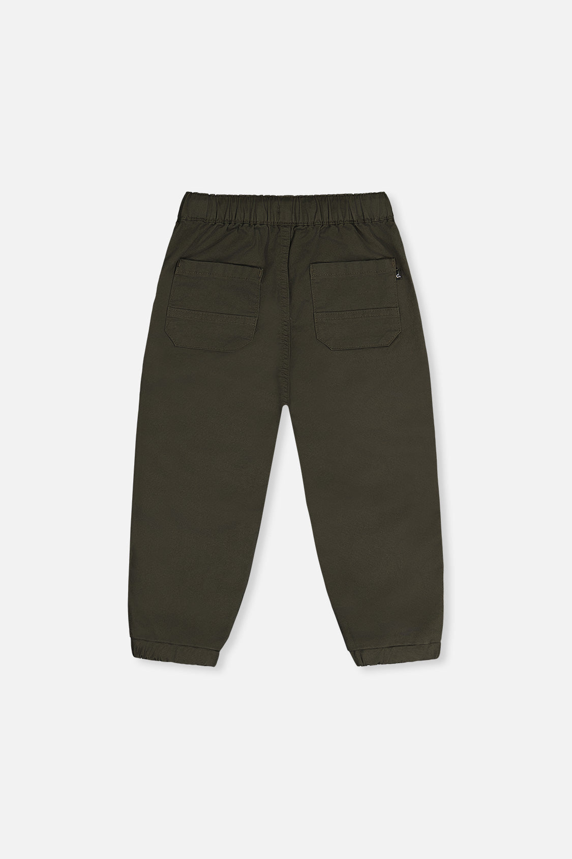 Stretch Canvas Jogger Pants Very Dark Green - J20YB20_03690