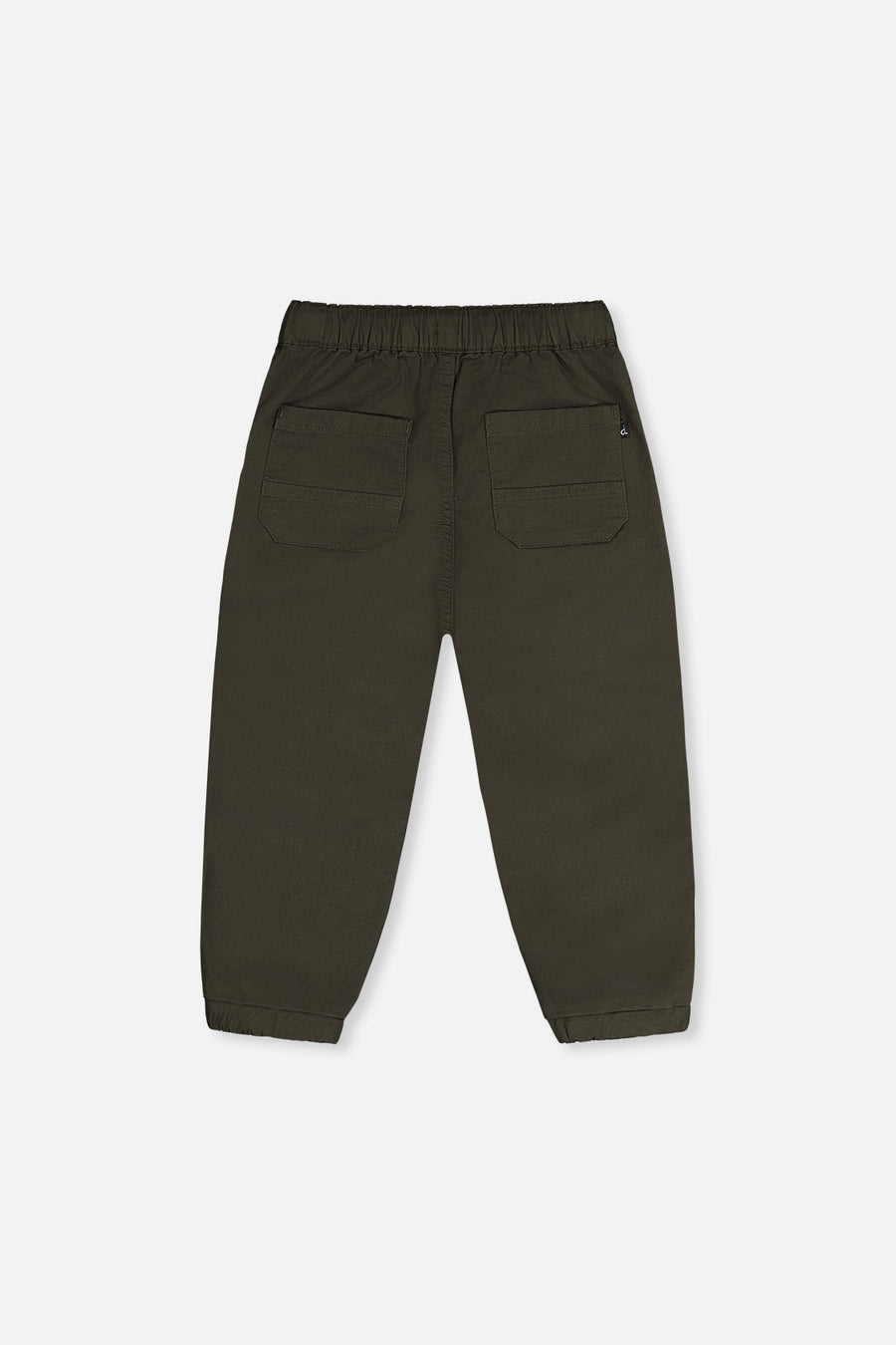 Stretch Canvas Jogger Pants Very Dark Green - J20YB20_03690
