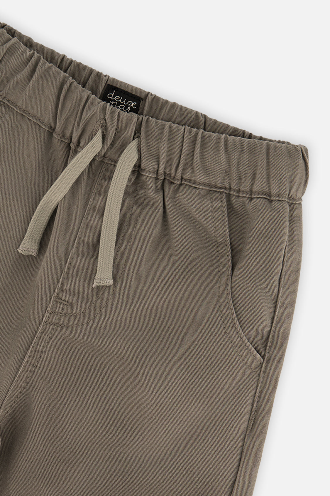 Twill Pants With Cargo Pockets Grey - J20YB21_09680