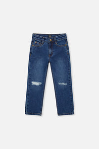 Stretch Jeans Navy Blue Denim - J20YB23_01230