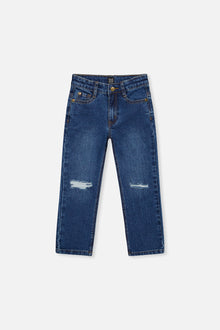 Stretch Jeans Navy Blue Denim - J20YB23_01230