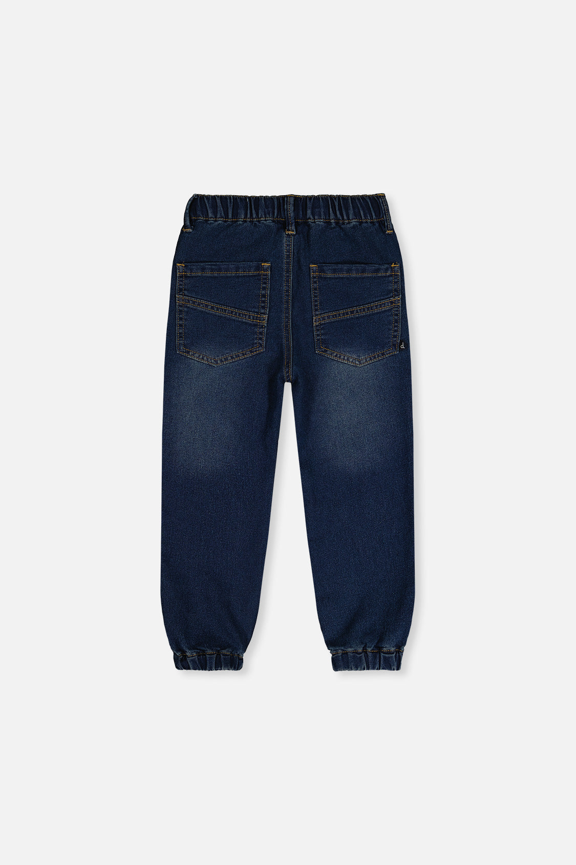 French Terry Denim Jogger Pants Navy Blue - J20YB24_01230