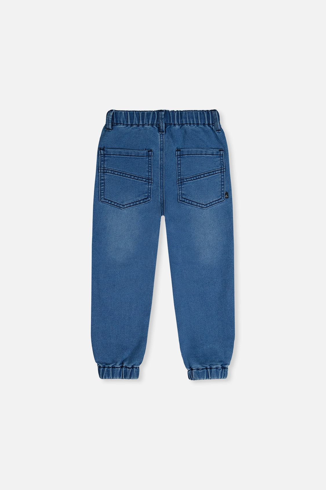 French Terry Denim Jogger Pants Light Blue - J20YB24_01250