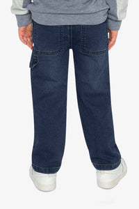 French Terry Denim Pants Navy Blue - J20YB25_01230