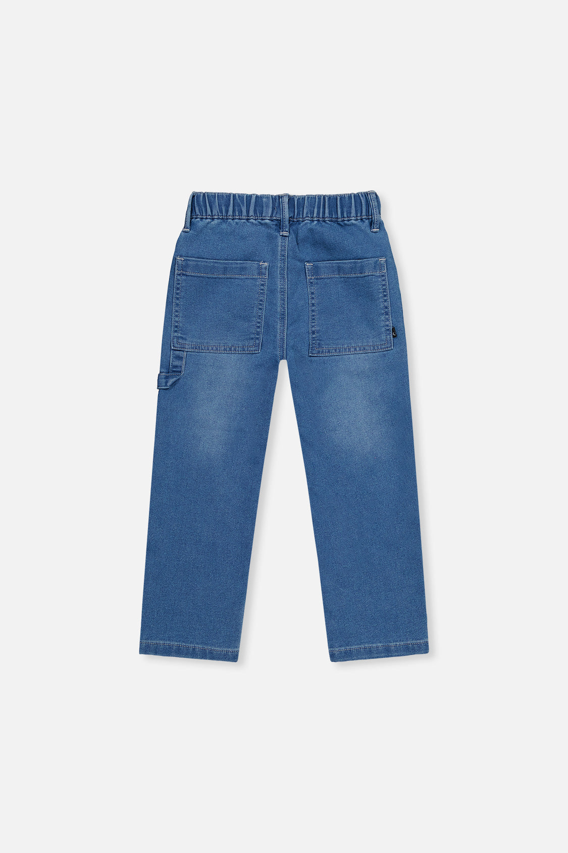 French Terry Denim Pants Light Blue - J20YB25_01250