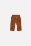Baby Stretch Corduroy Pants With Cargo Pocket Brown Sugar