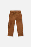 Stretch Corduroy Pants With Cargo Pocket Brown Sugar - J20YB26_01740