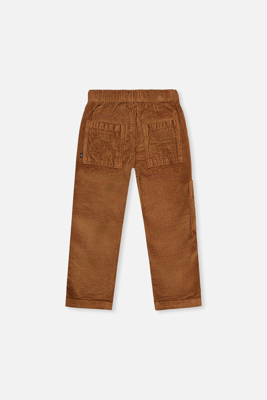 Stretch Corduroy Pants With Cargo Pocket Brown Sugar - J20YB26_01740
