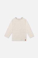 Organic Cotton Long Sleeve T-Shirt Heather Grey - J20YB70_01930