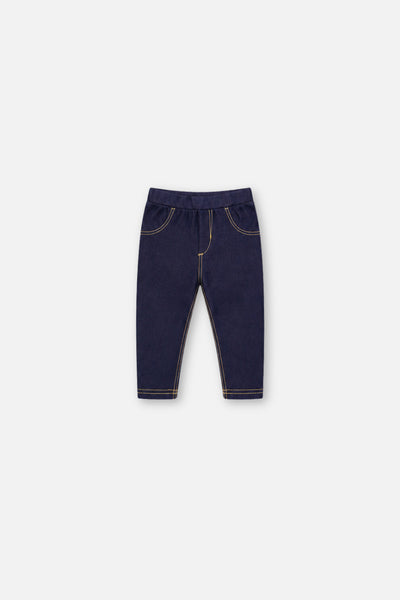 Baby-Jeggings aus marineblauem Denim