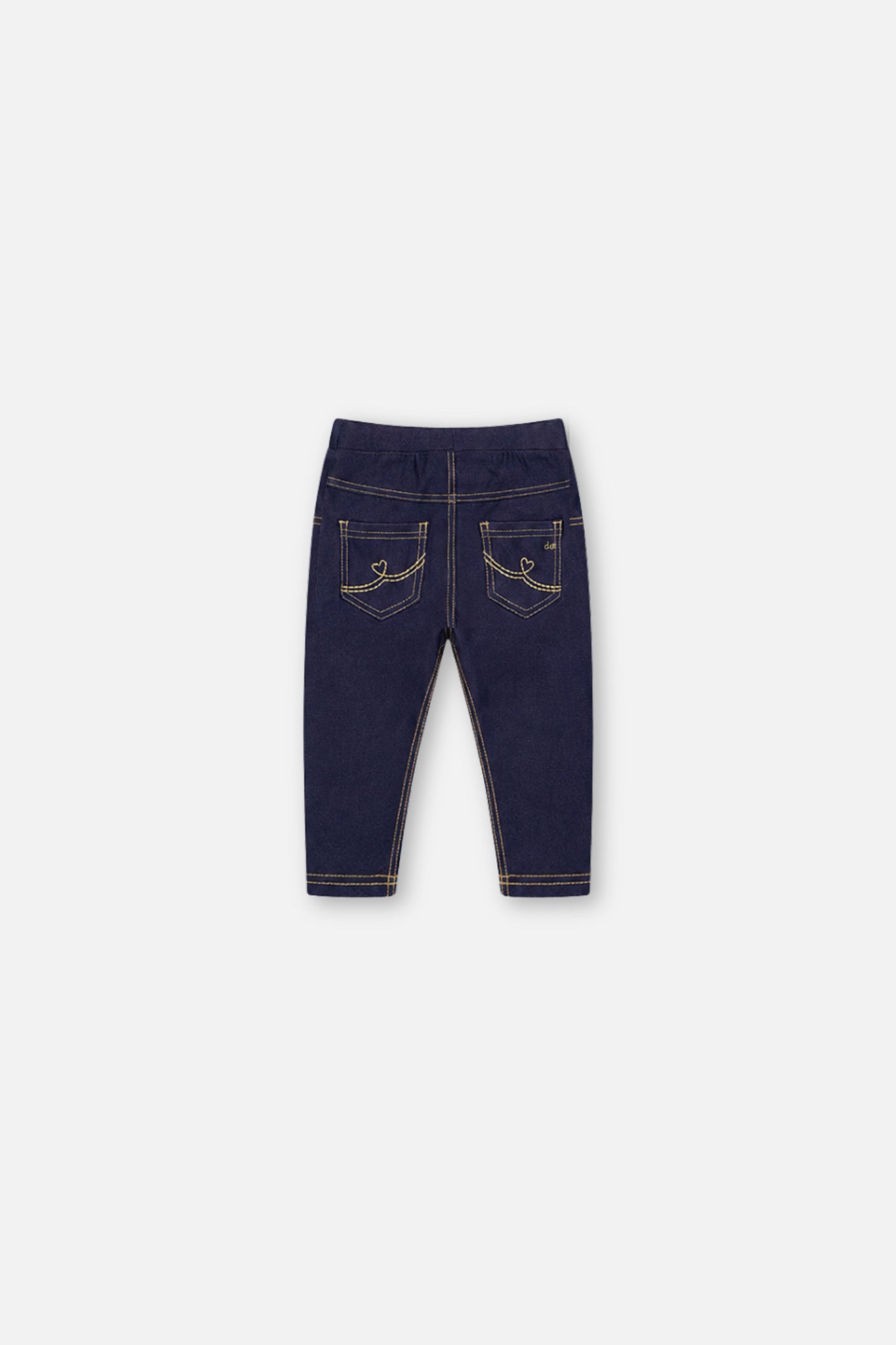 Baby-Jeggings aus marineblauem Denim