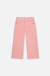 Stretch Corduroy Wide Leg Pants Pink - J20YG21_06210