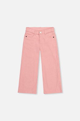 Stretch Corduroy Wide Leg Pants Pink - J20YG21_06210
