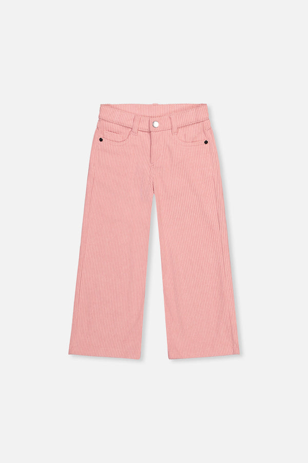 Stretch Corduroy Wide Leg Pants Pink - J20YG21_06210