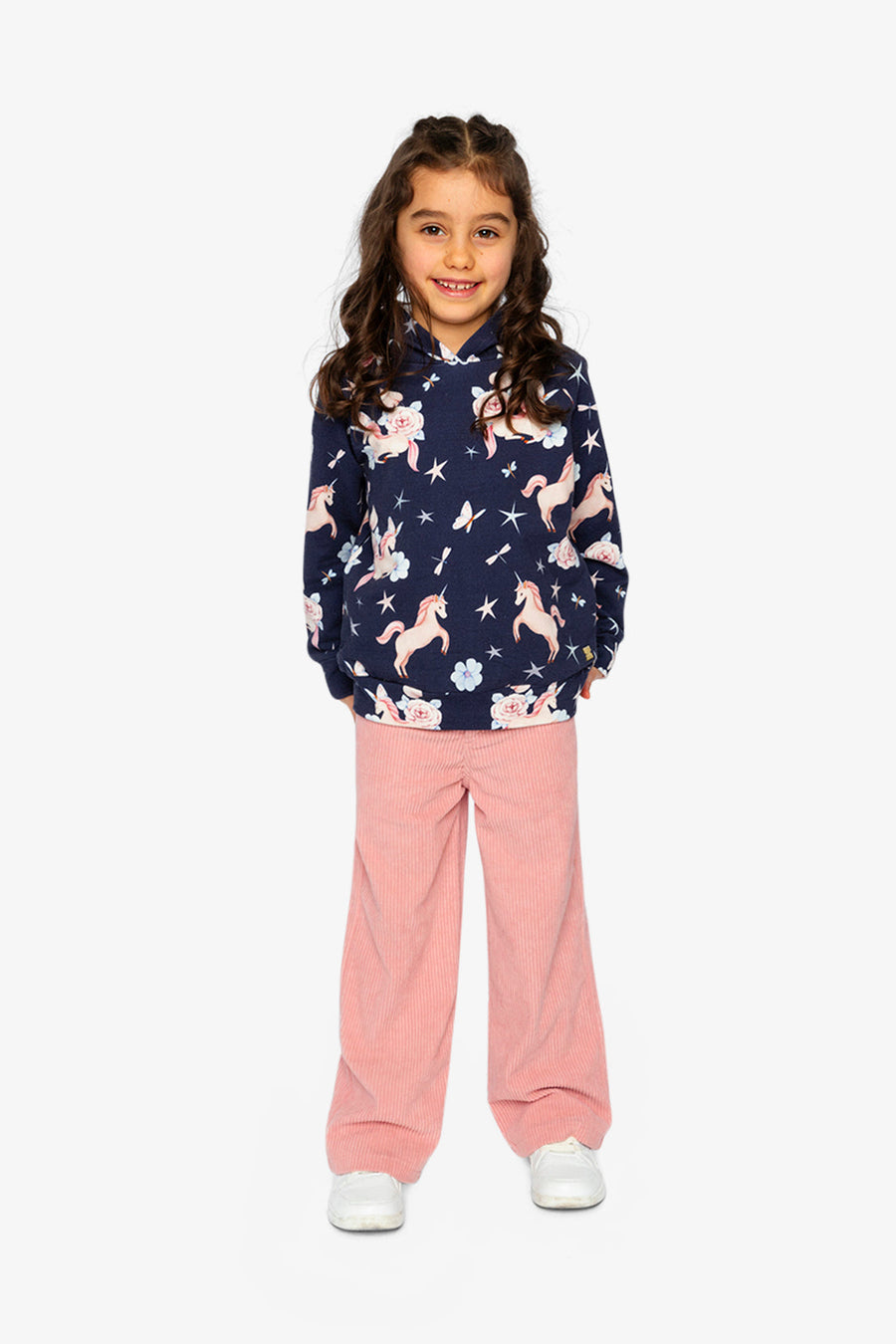 Stretch Corduroy Wide Leg Pants Pink - J20YG21_06210