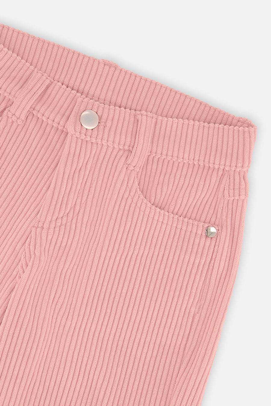 Stretch Corduroy Wide Leg Pants Pink - J20YG21_06210