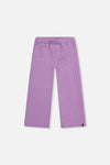 Wide Leg Jacquard Pants Purple - J20YG22_05930