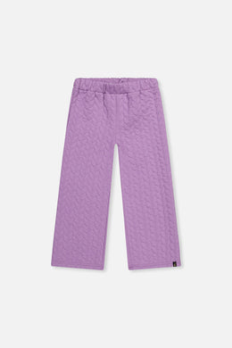 Wide Leg Jacquard Pants Purple - J20YG22_05930