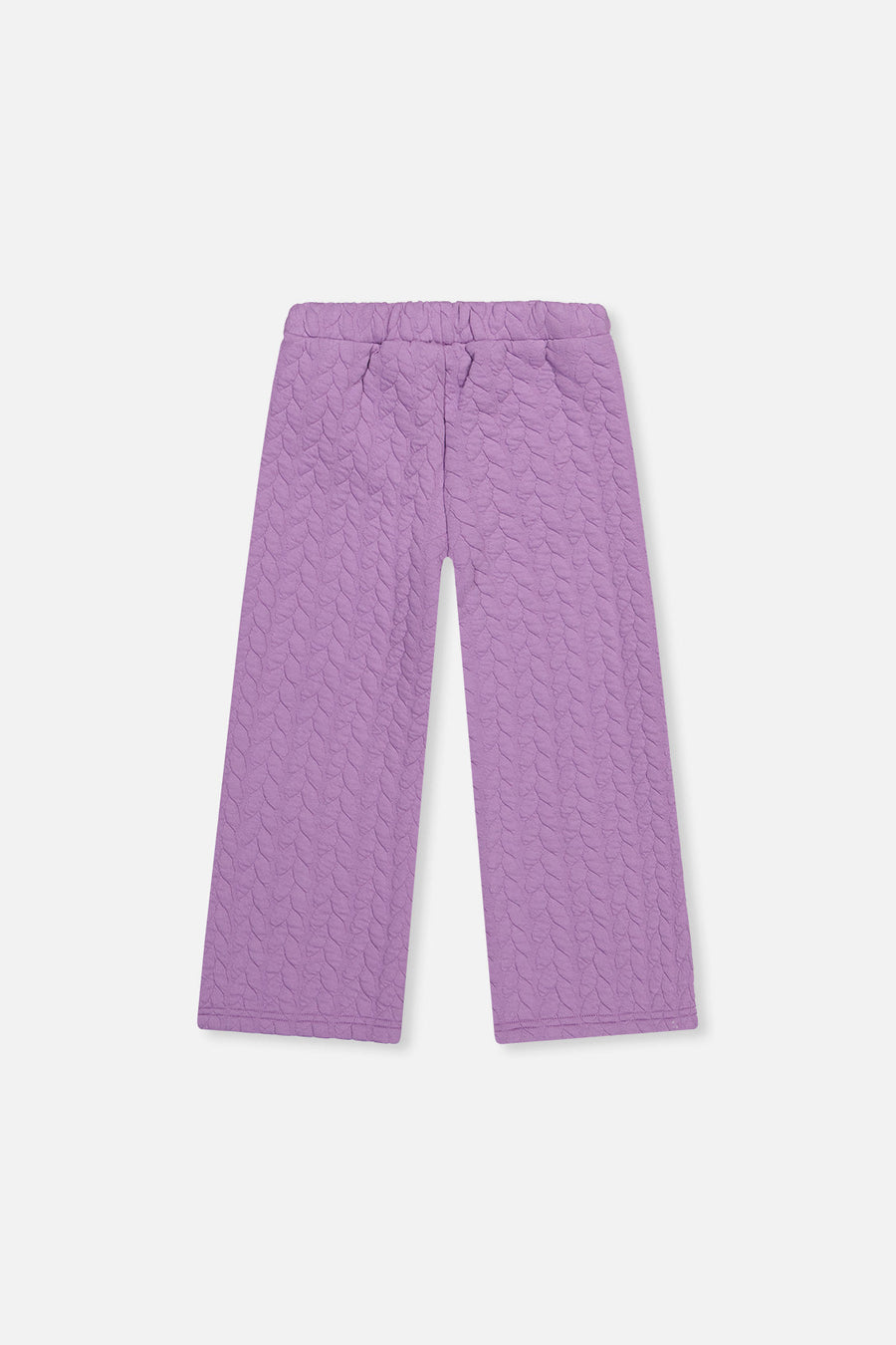 Wide Leg Jacquard Pants Purple - J20YG22_05930