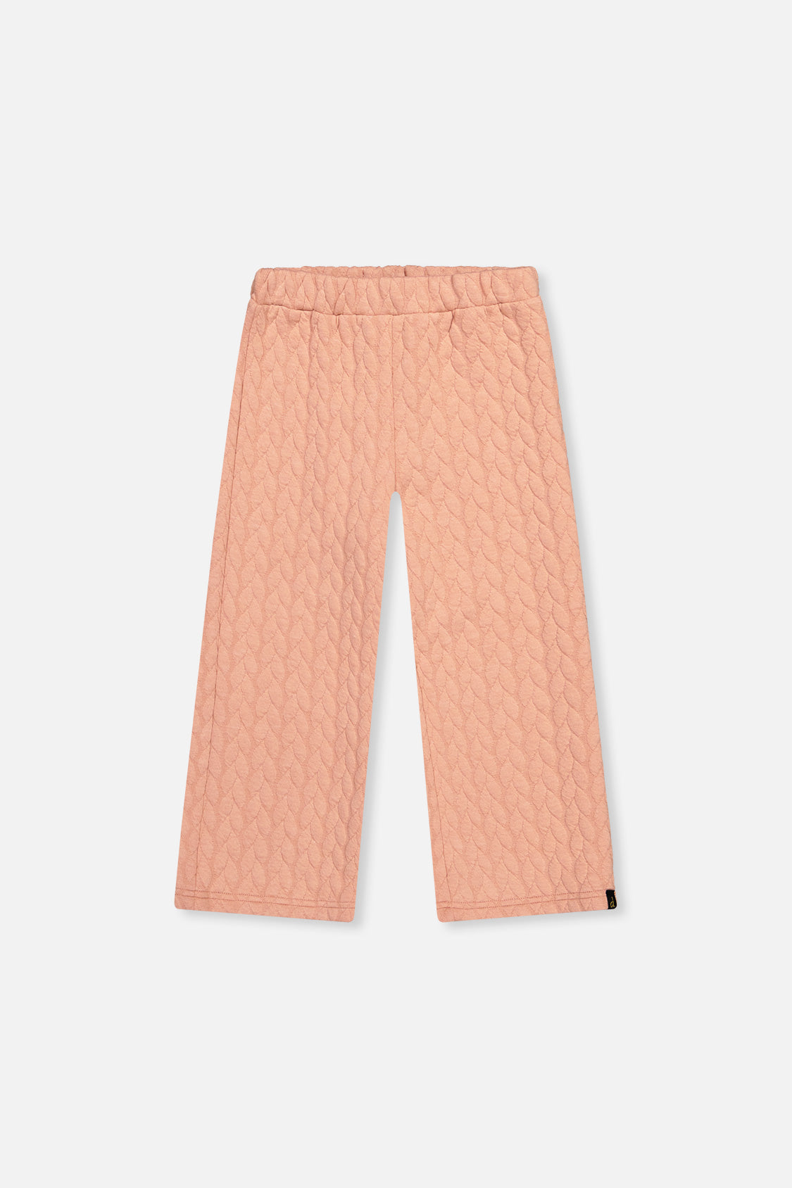 Wide Leg Jacquard Pants Pink - J20YG22_08100