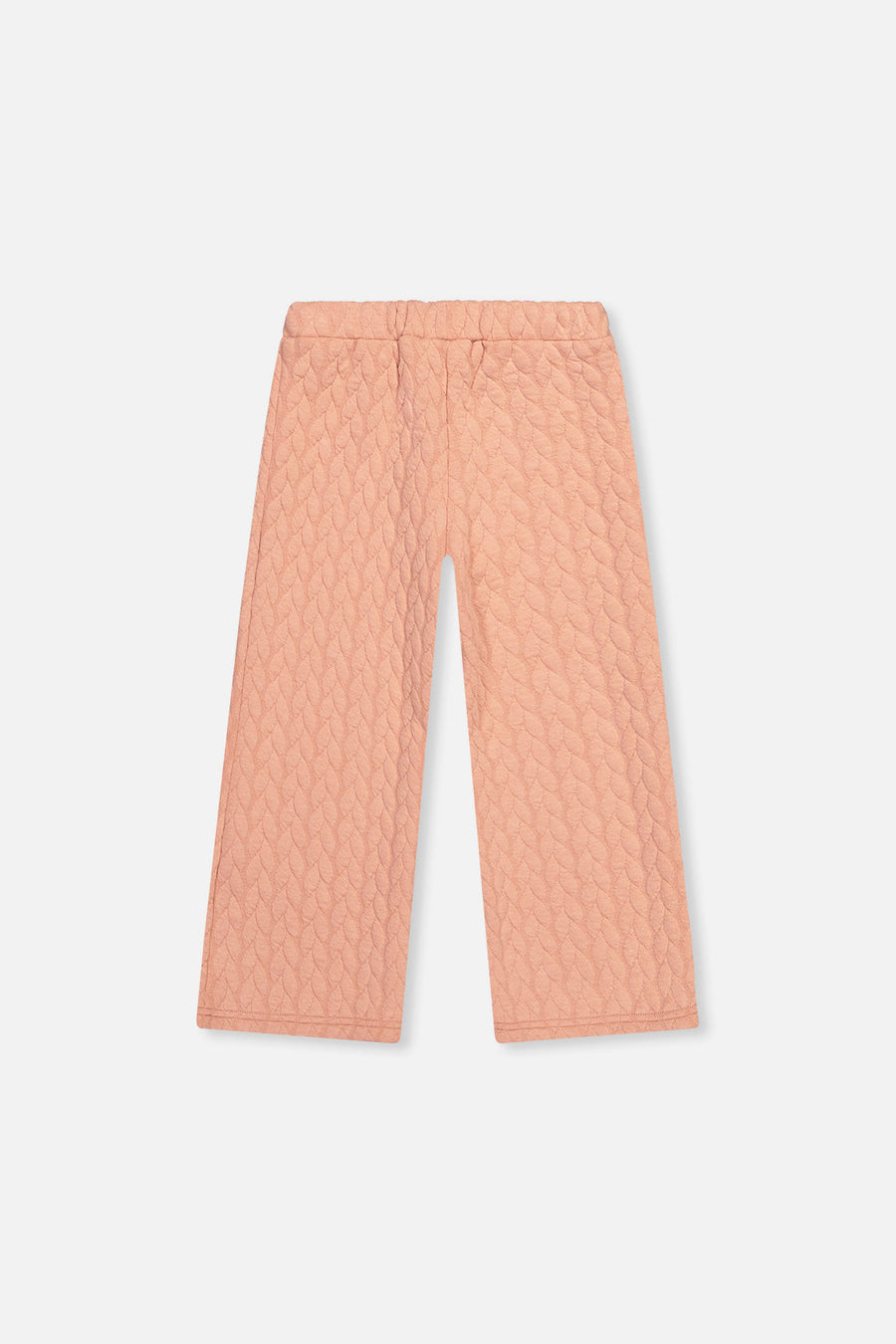 Wide Leg Jacquard Pants Pink - J20YG22_08100