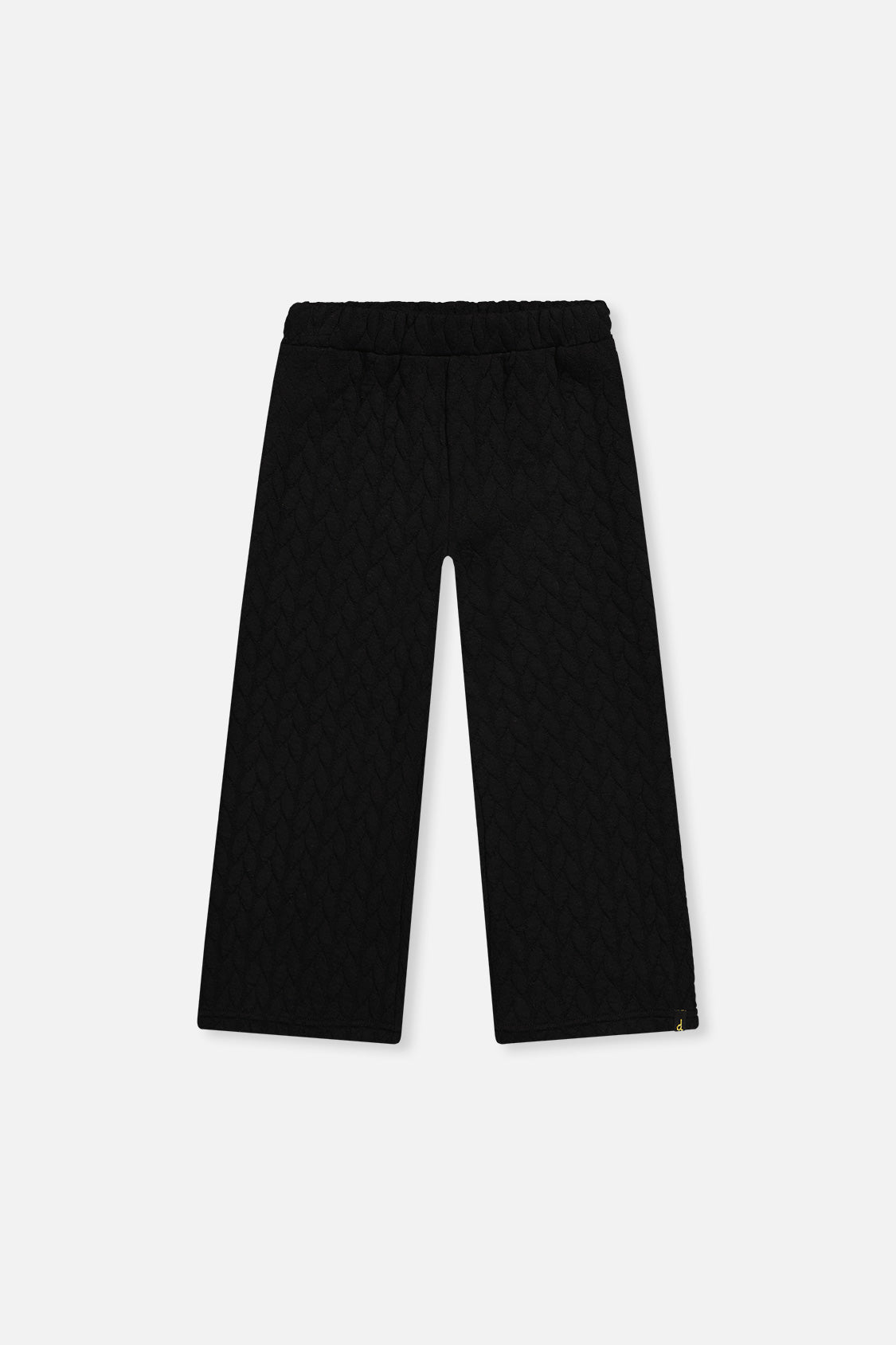 Wide Leg Jacquard Pants Black - J20YG22_09990