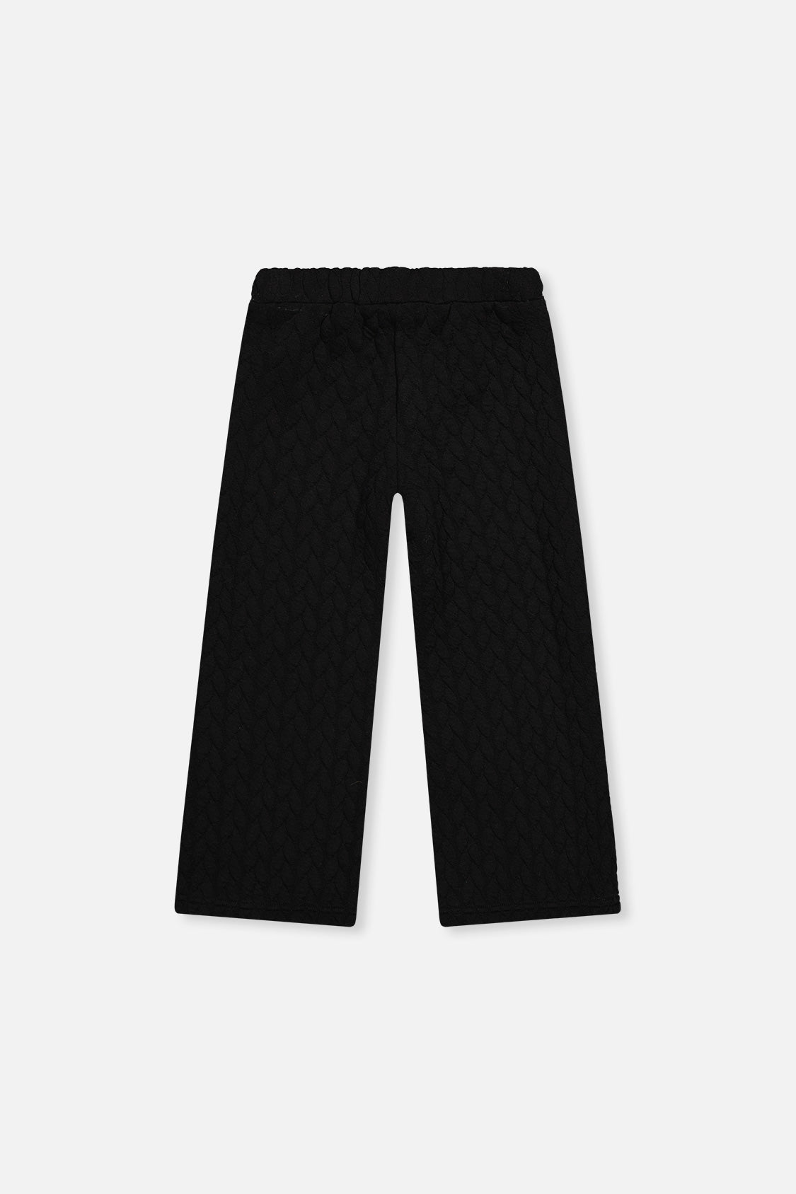Wide Leg Jacquard Pants Black - J20YG22_09990