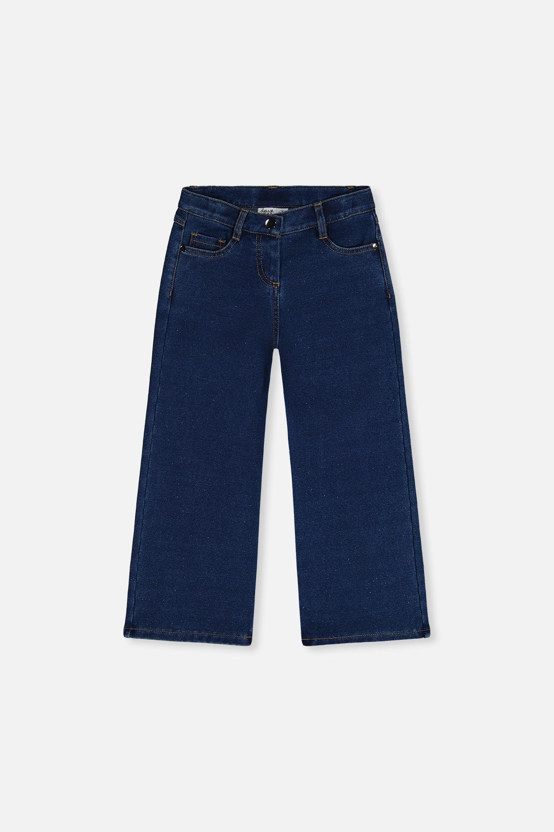 Jeggings With Lurex Navy Blue Denim - J20YG23_01230