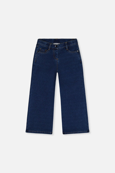 Jeggings With Lurex Navy Blue Denim - J20YG23_01230