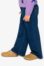Jeggings With Lurex Navy Blue Denim - J20YG23_01230