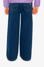 Jeggings With Lurex Navy Blue Denim - J20YG23_01230