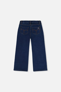 Jeggings With Lurex Navy Blue Denim - J20YG23_01230