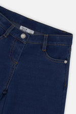 Jeggings With Lurex Navy Blue Denim - J20YG23_01230