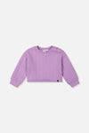 Jacquard Sweatshirt Purple - J20YG32_05930
